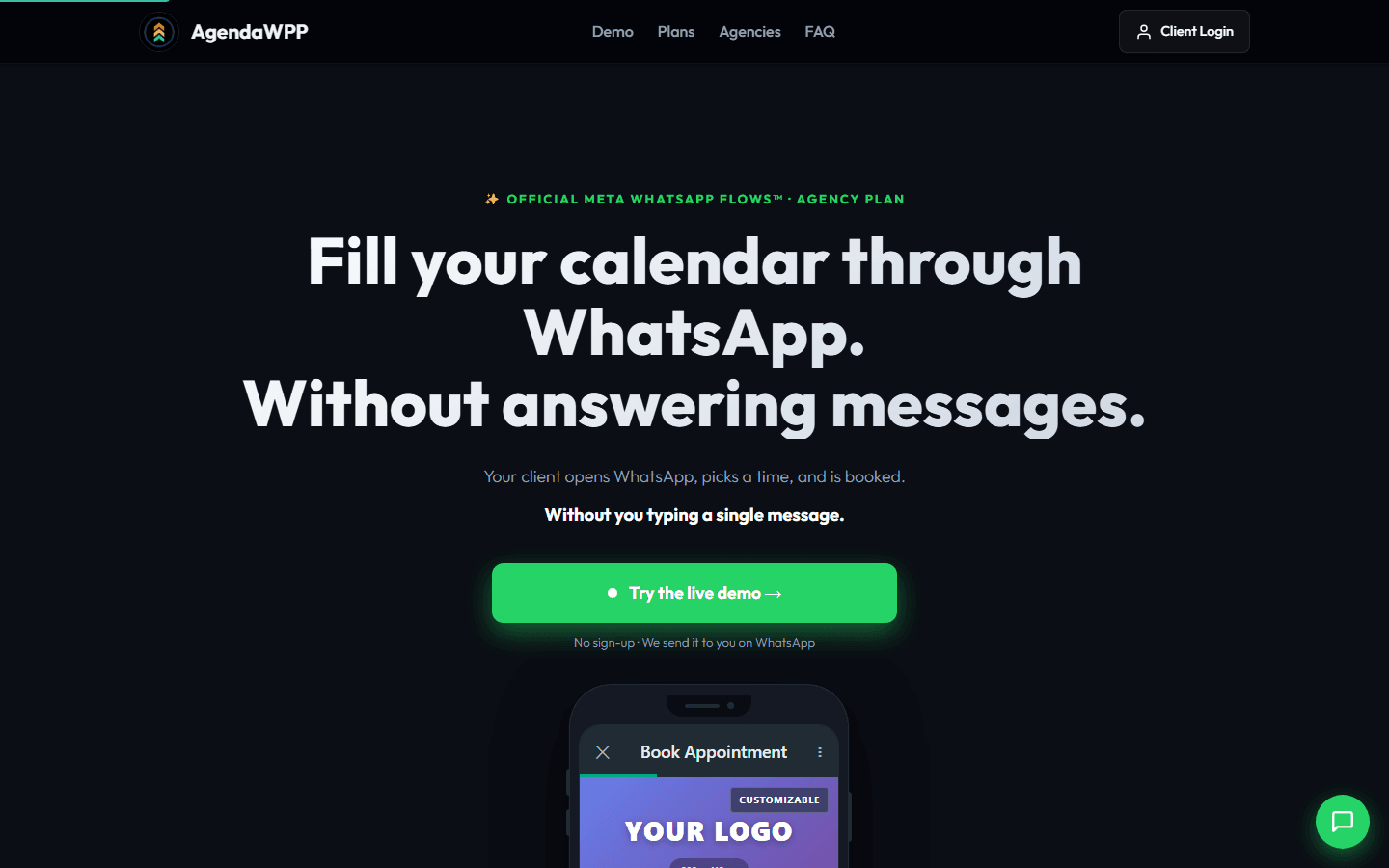 Aiva Agenda dashboard